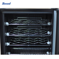 Smad OEM 20 Bottles Portable Glass Door Small Refrigerator Wine Cooler